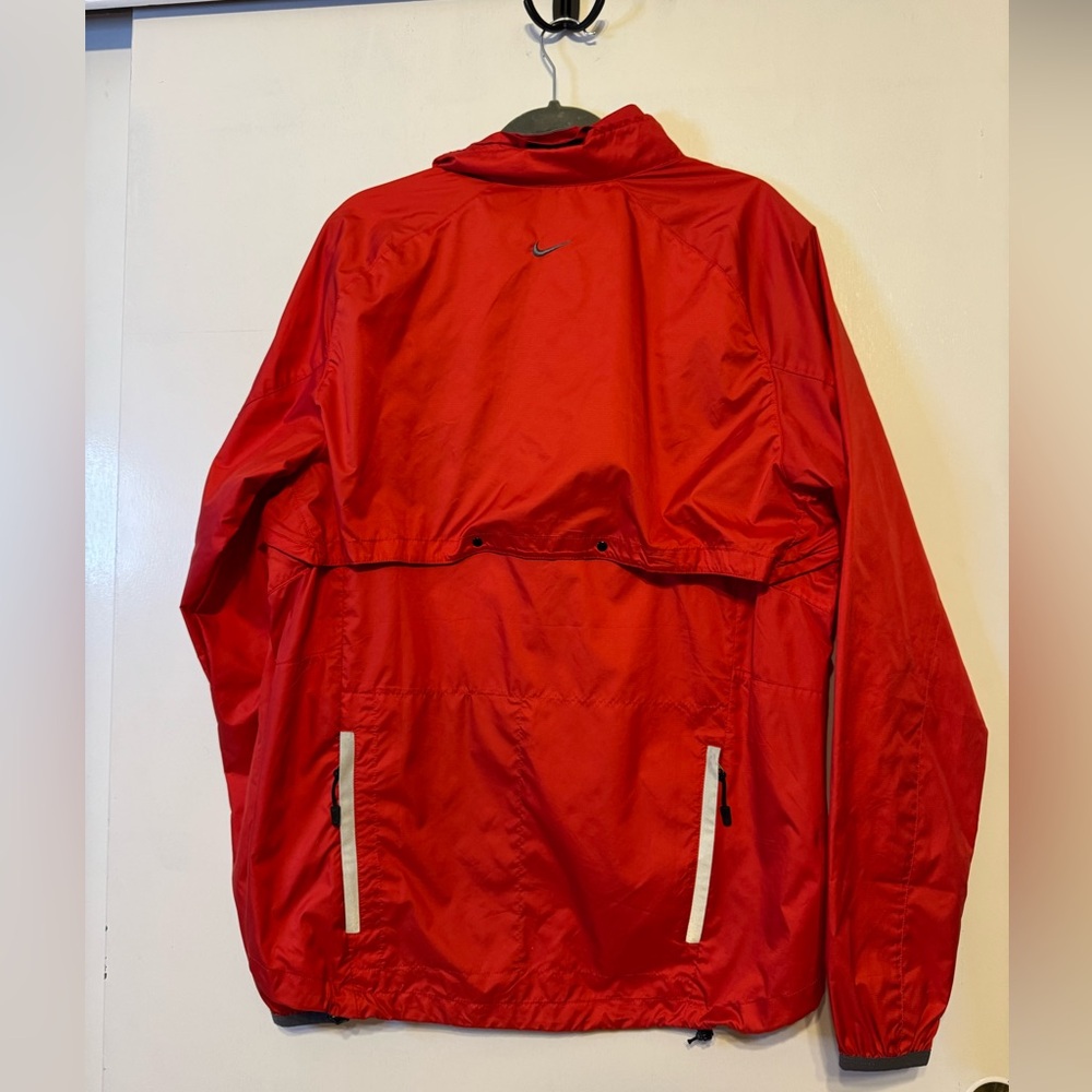 Nike Vintage Clima-Fit Windbreaker Jacket - Red (XL) - Picture 6 of 9
